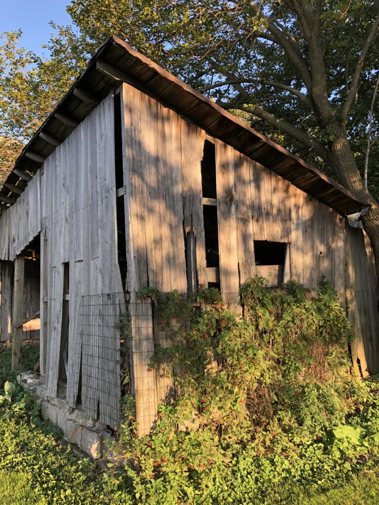 The actual 1872 barn