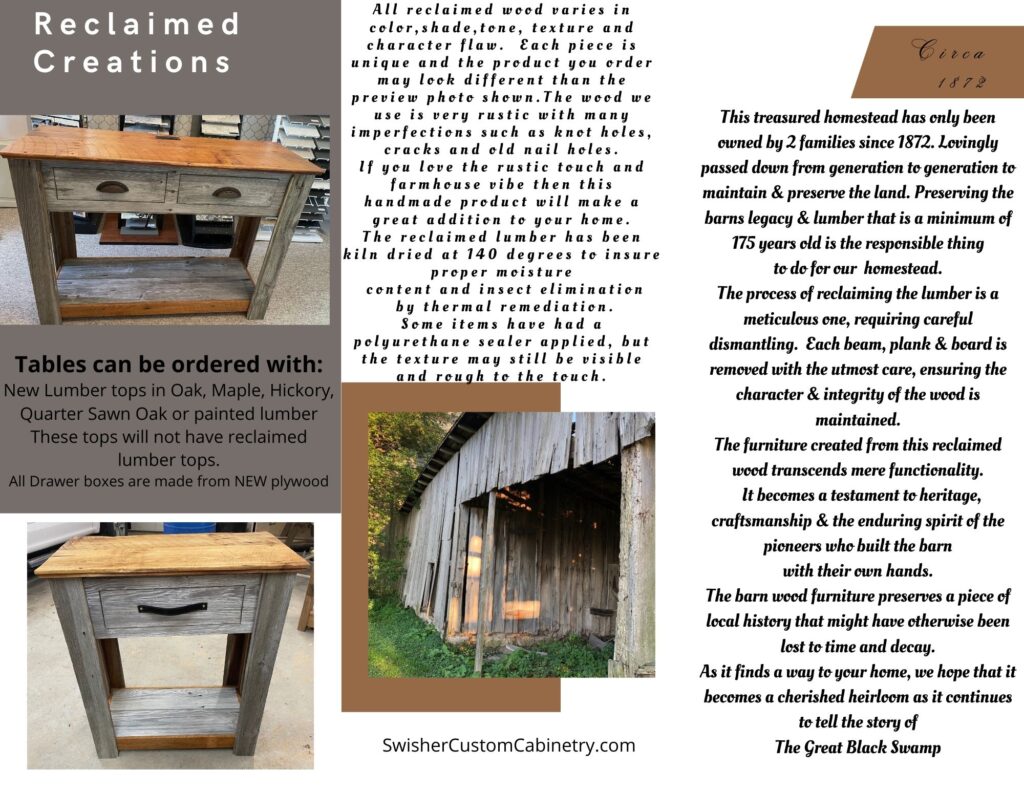 History of the Barn and Reclaimed Lumber Story